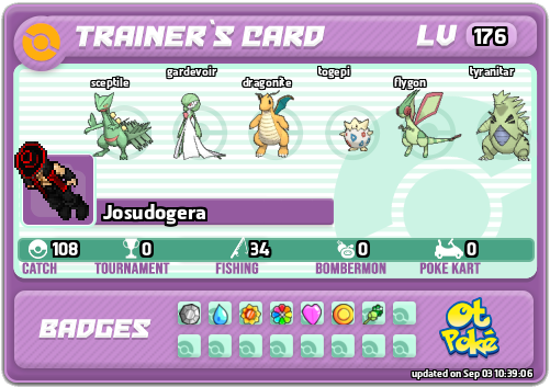 Josudogera Card otPokemon.com