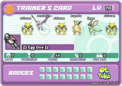 Zz Egg One Zz Card otPokemon.com