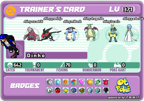 D i n h o Card otPokemon.com