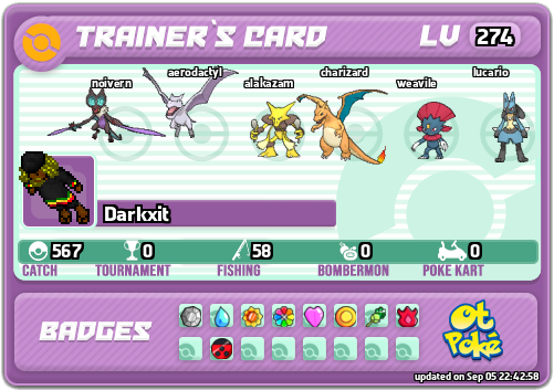 Darkxit Card otPokemon.com