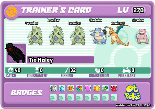 Tio Hisley Card otPokemon.com