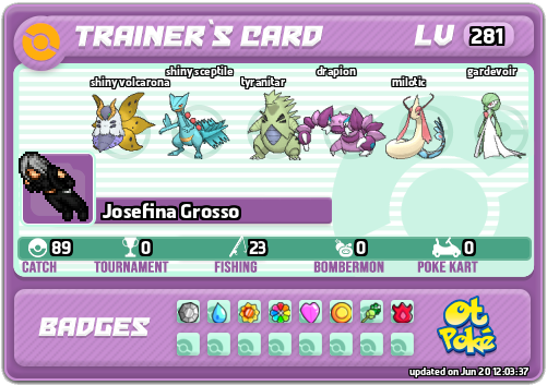 Josefina Grosso Card otPokemon.com