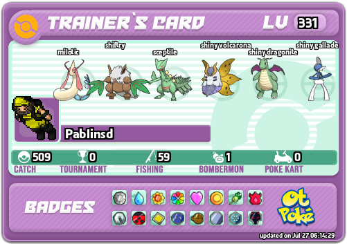 Pablinsd Card otPokemon.com