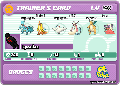 Lpzadax Card otPokemon.com