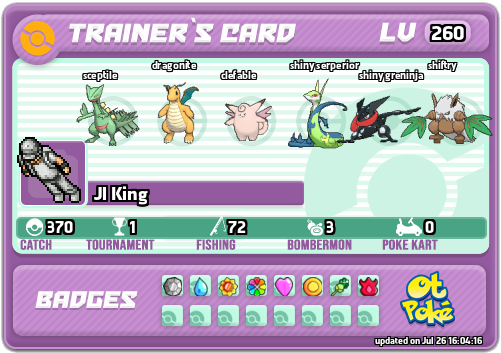 Jl King Card otPokemon.com