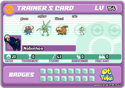 Nobinhoo Card otPokemon.com